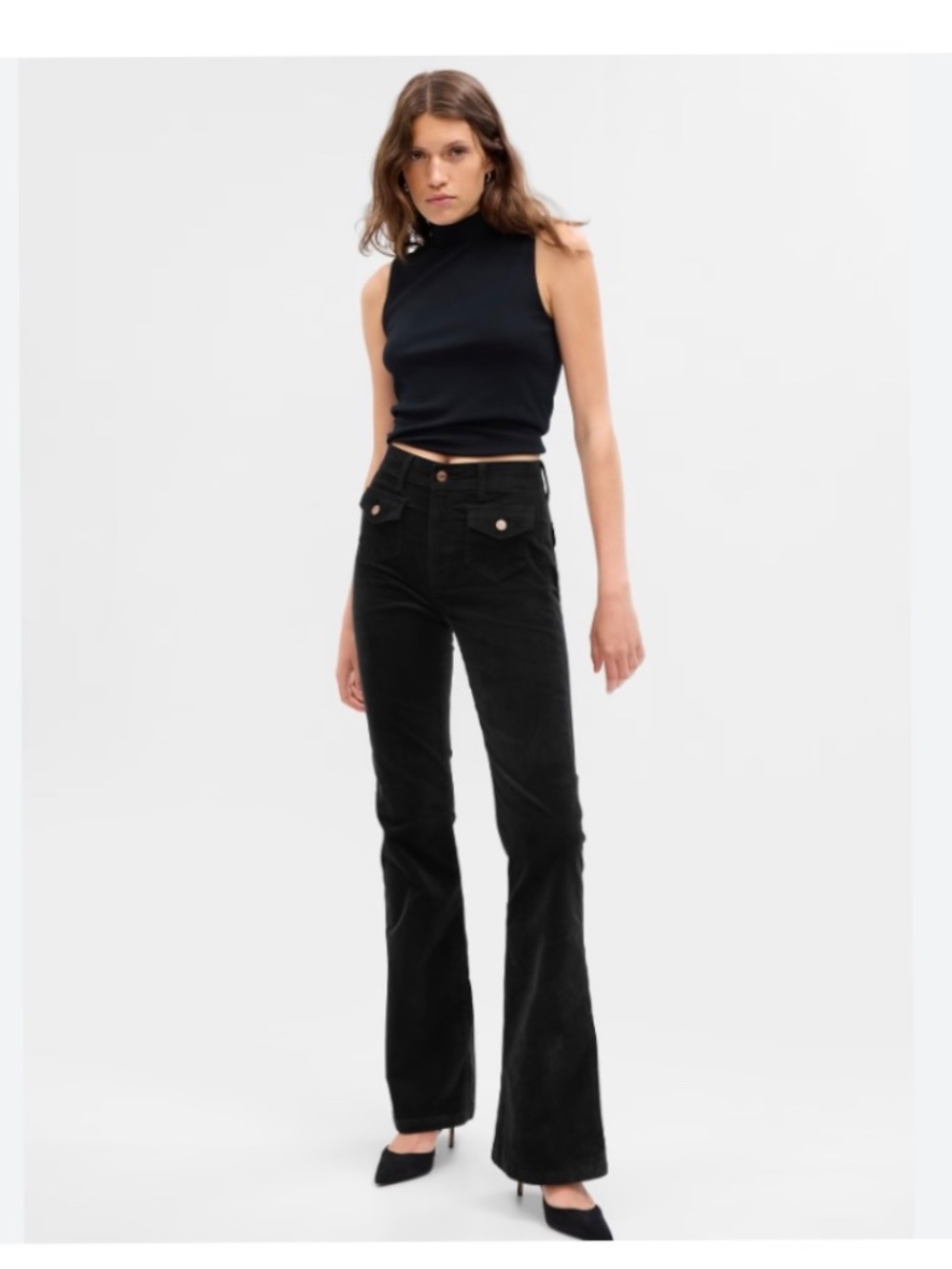 Gap High Rise ’70s Flare 6 Petite